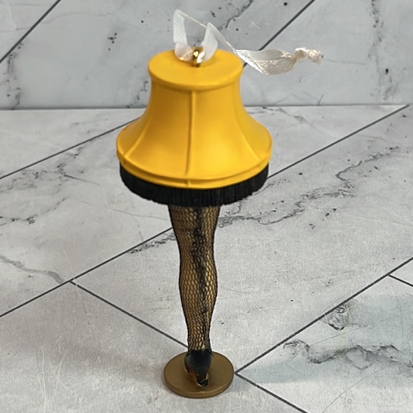 Seasons from Hallmark Holiday Ornament Leg Lamp from the movie A Christmas Story - Picture 7 of 8